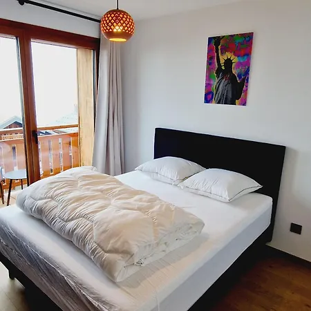 דירה Superbe A Plagne Montalbert, Proche Des Pistes Avec Wifi Et Parking - Fr-1-755-18 לה פלאנייה