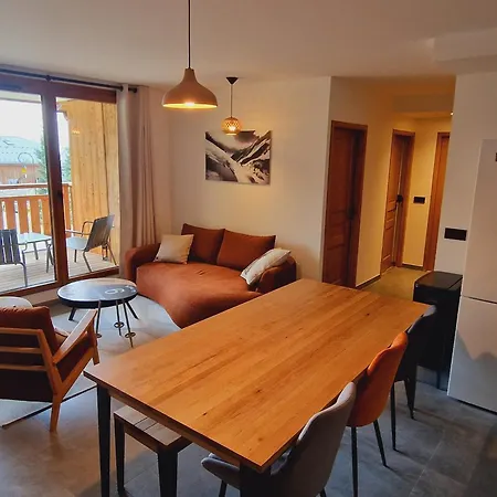 Superbe A Plagne Montalbert, Proche Des Pistes Avec Wifi Et Parking - Fr-1-755-18 * לה פלאנייה