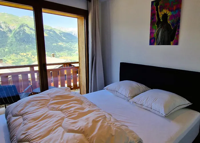 Superbe A Plagne Montalbert, Proche Des Pistes Avec Wifi Et Parking - Fr-1-755-18