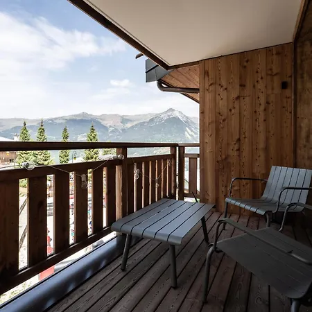 Superbe A Plagne Montalbert, Proche Des Pistes Avec Wifi Et Parking Apartment La Plagne
