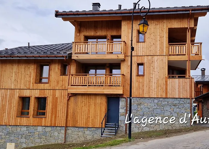 Superbe A Plagne Montalbert, Proche Des Pistes Avec Wifi Et Parking - Fr-1-755-18 公寓 拉普拉涅